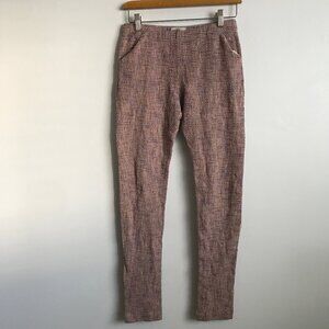 Humanoid Knit Pants Pink Slim Straight Womens S